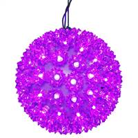 50Lt x 6" LED Purple Starlight Sphere