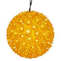 100Lt x 7.5" LED Gold Starlight Sphere