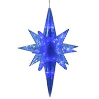 50Lt x 20" Blue LED Bethlehem Star