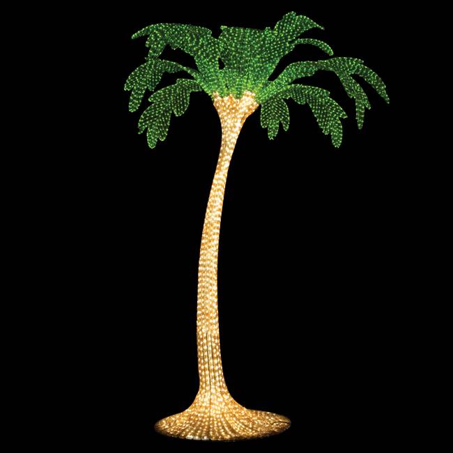 10' x 78" Outdoor Palm Tree 5500LED