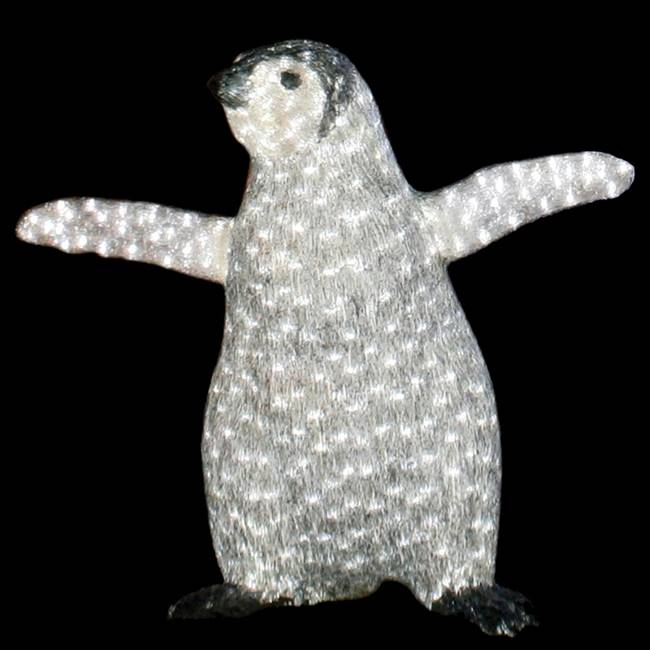 27" x 25.5" x 13" Kid Penguin 680 LED