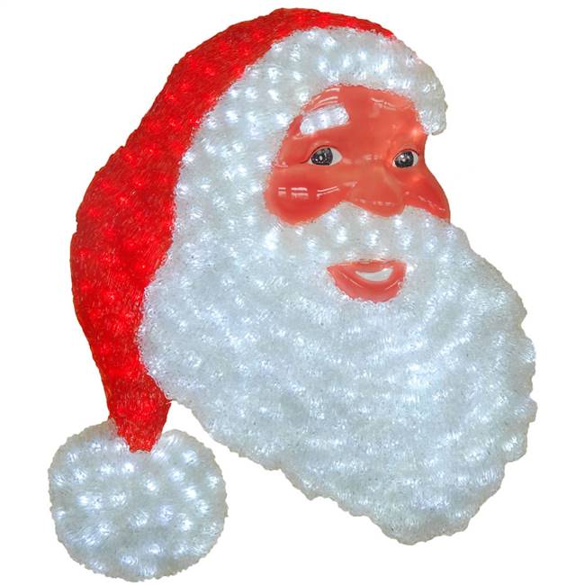 21.5" x 17.7" Wall Santa Face 320LED