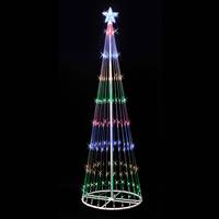 4' x 24" LED 152 Multi Light Show Tree