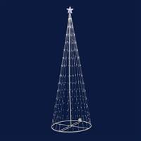 6' x 28" LED 200 WmWht Light Show Tree