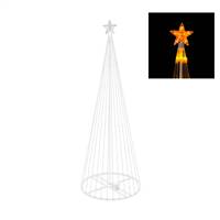 9' x 36" LED 344 Gold Light Show Tree