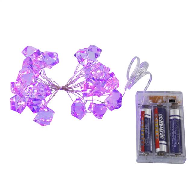 20Lt LED Purple BO Ice Cube Set 6HrTimer