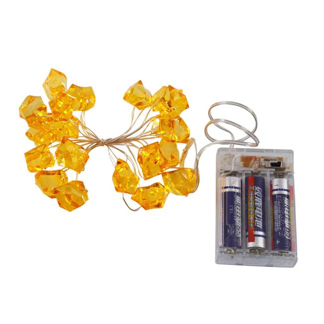 20Lt LED Gold BO Ice Cube Set 6HrTimer