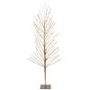 2' Champagne Tree LED120 WmWht Flat Base