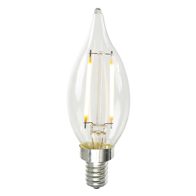 C32 WmWht LED Filament 1.6W Bulb 1/Pk