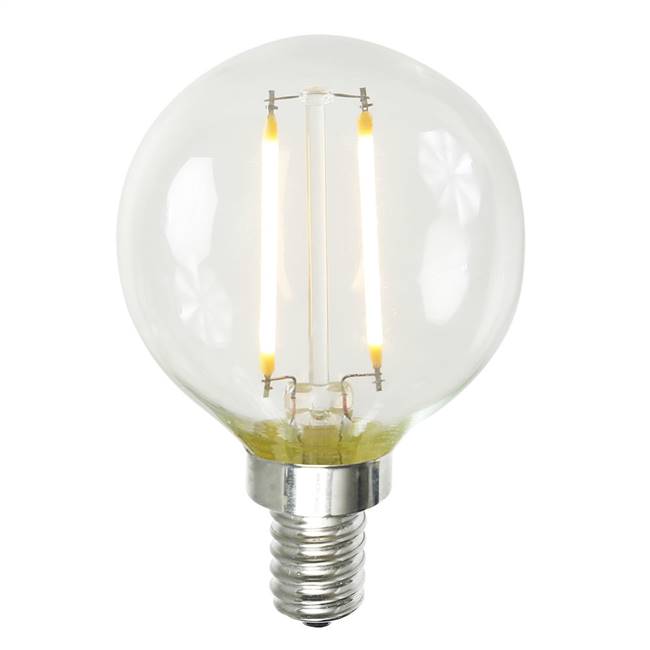 G50 WmWht LED Filament 1.6W Bulb 1/Pk