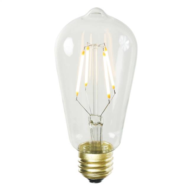 ST58 WmWht LED Filament 3.2W Bulb 1/Pk