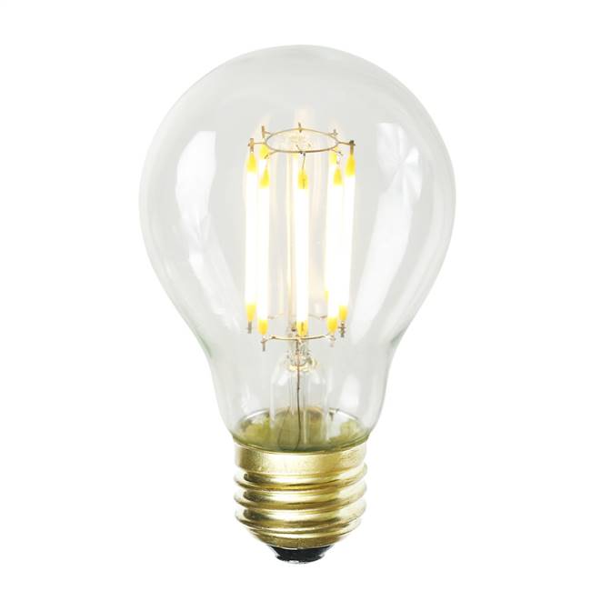 A19 WmWht LED Filament 7W E26 Bulb 1/Pk