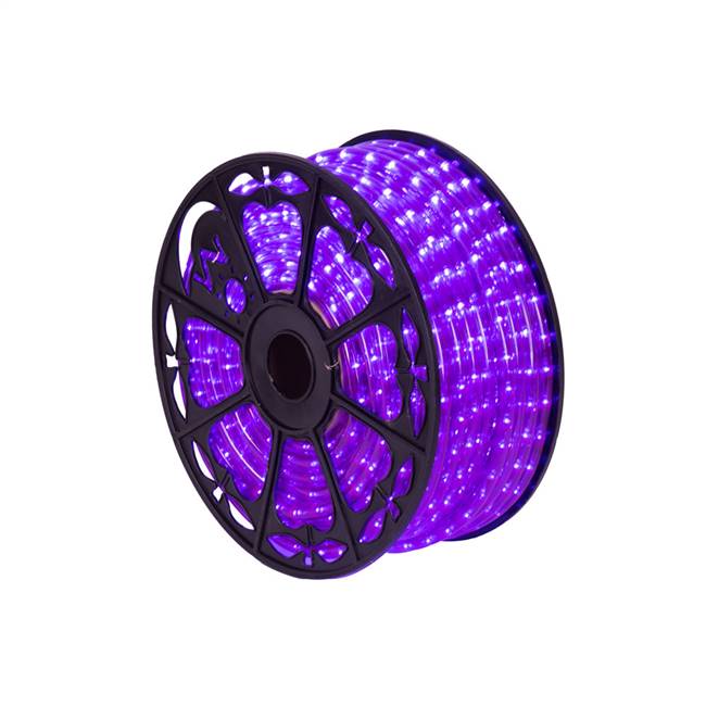 150' x .5" Purple LED Rope Light 120V