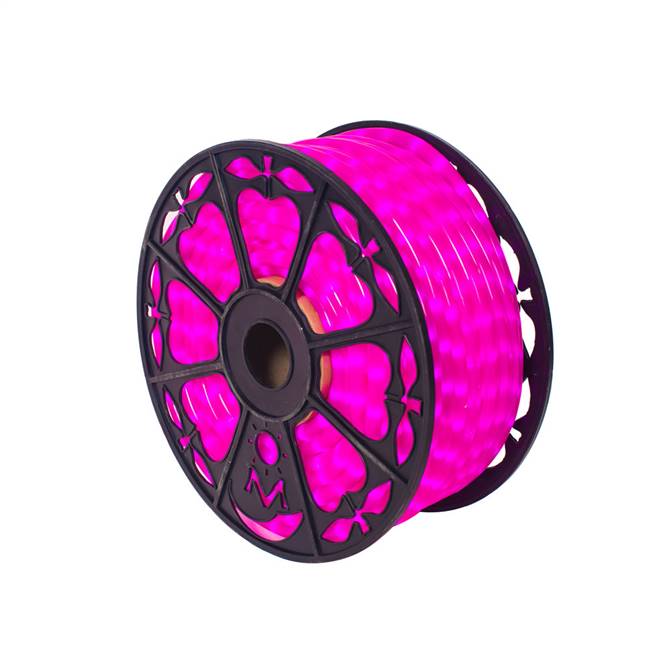 150' x .5" Fluorescent Pink LED Rope Lt