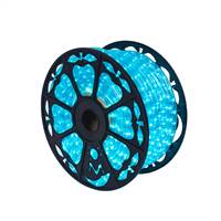 150' x .5" Turquoise LED Rope Light 120V