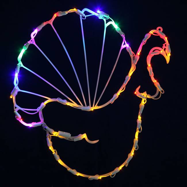 35Lt LEDTurkey Window Decor 17x15"