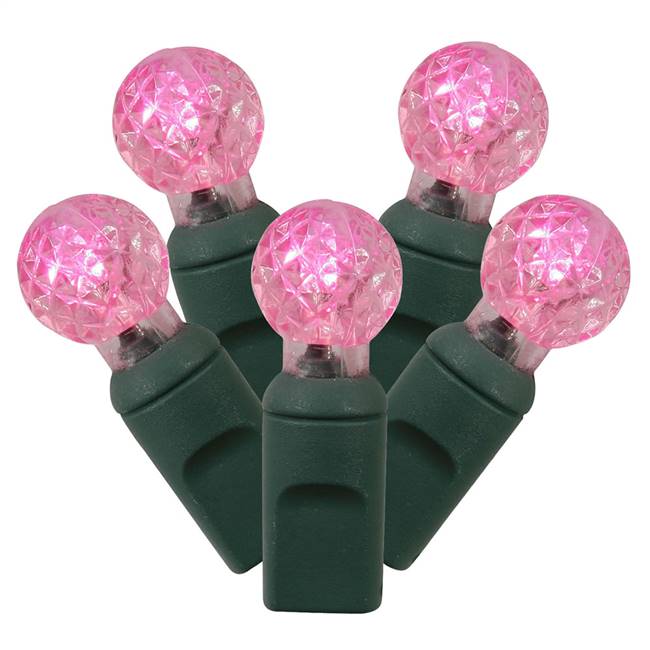 50Lt LED Pink/GW G12 EC Set 25'L