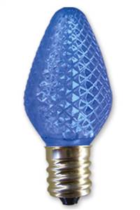 25Lt LED C7 Blue Refl Ec Set GW 8"Sp 16'