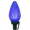 25Lt LED C9 Blue Refl Ec Set GW 8"Sp 16'