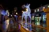 10' x 2.5' x 7.5' LED 3D Prancing Deer