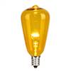 ST38 LED Yellow Glass Trans E12 Bulb 25B