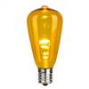 ST38 LED Yellow Glass Trans E17 Bulb 25B