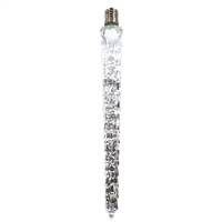 9" LED CoolWht Icicle Bulb E12 .96W