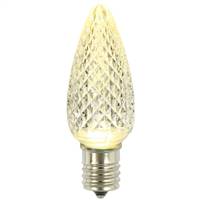 C9 Faceted LED Warm White Bulb .96W