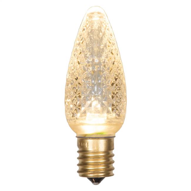 C9 Faceted LED Sun Warm White Bulb .96W