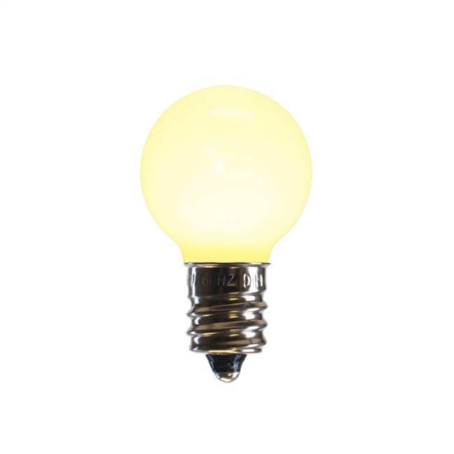 G30 WmWht Ceramic LEDBulb E12 .96W