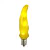 C9 LED Yellow Chili Pepper Bulb E17 .96W
