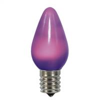 C7 Ceramic LED Purple Bulb .96W 130V