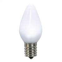 C7 Ceramic LED Pure Wht Bulb .96W 130V