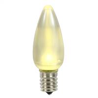 C9 Ceramic LED WmWht Bulb .96W 130V