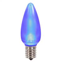C9 Ceramic LED Blue Bulb .96W 130V