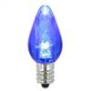 C7 Transparent LED Blue Twinkle Bulb