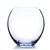 Clear Egg Bowl Vase. Open: 5.5"; Height: 8"; Diameter: 7.5"