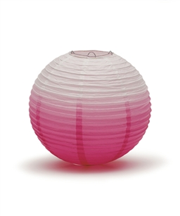 12" Paper Lantern (Pack of 24) - Fuchsia