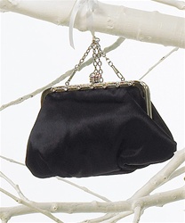 Framed Soft Evening Bag (Mascara Black)