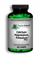 Enzyme Research Products Calcium Magnesium and Potassium Plus - 90 capsules