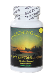 Plant Enzymes - 180 capsules - 150mg - Enriching Gifts