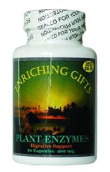 Plant Enzymes - 270 capsules - 400mg - Enriching Gifts