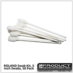 Roland Swab Kit, 5 inch Swabs, 50 Pack - IJ-SWABKIT5-50