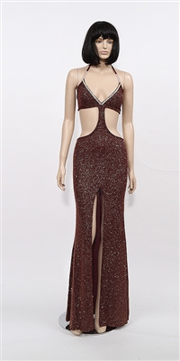 Casino - Glitter slinky dress by Kamala Collection