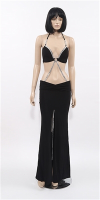 Vanity - Two piece discount stripper gown