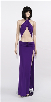 Kamala Collection Sexy Evening Gowns - Jordana halter dress