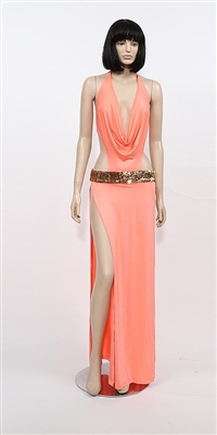 Kamala Collection Sexy Evening Gowns - Mykonos cowl dress