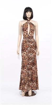 Kamala Collection Sexy Evening Gowns - Elle halter dress