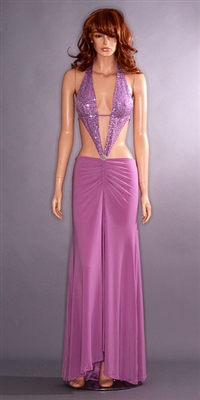 Kamala Collection Sexy Evening Gowns - Marissa dress lavender