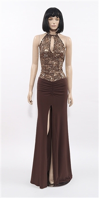 Kamala Collection Sexy Evening Gowns - Bellagio mesh dress